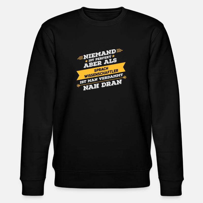 cadeau d'occupation Linguiste - Sweat bio CHANGER Stanley/Stella Unisexe - noir