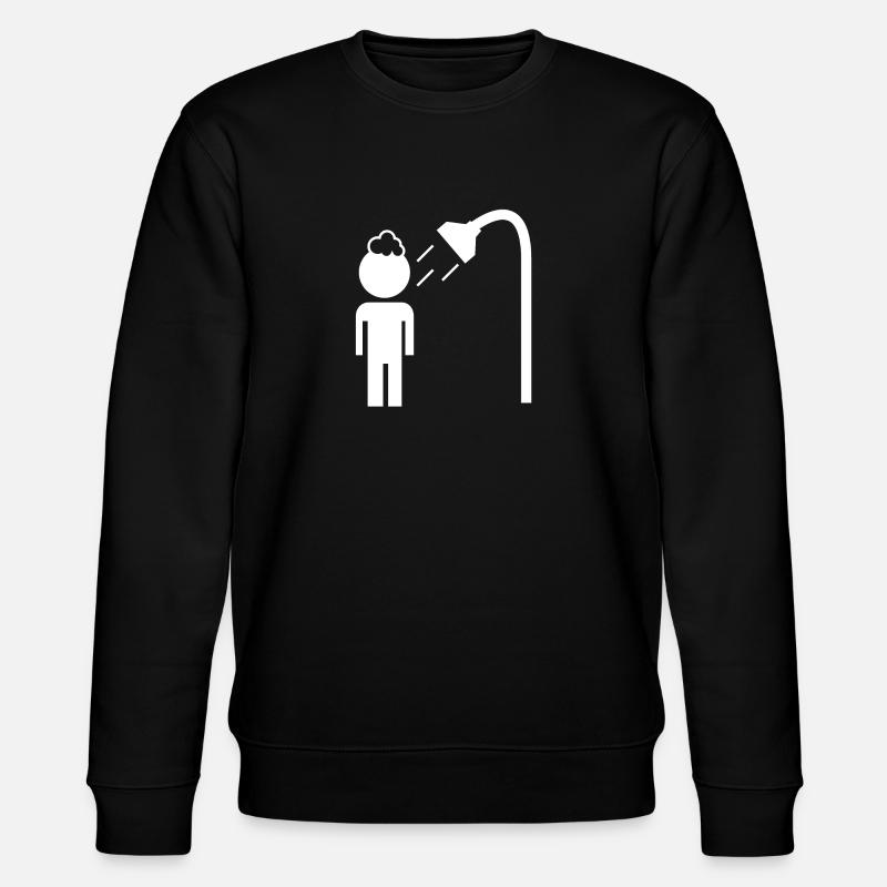 douche - Sweat bio CHANGER Stanley/Stella Unisexe - noir