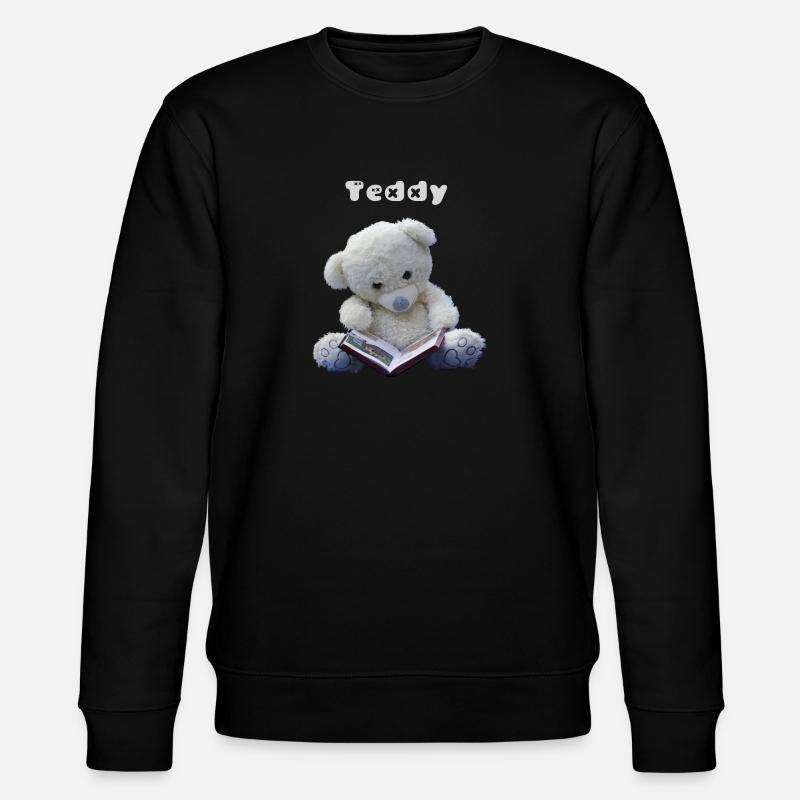 Teddy - Stanley/Stella Unisex Bio-Sweatshirt CHANGER  - Schwarz
