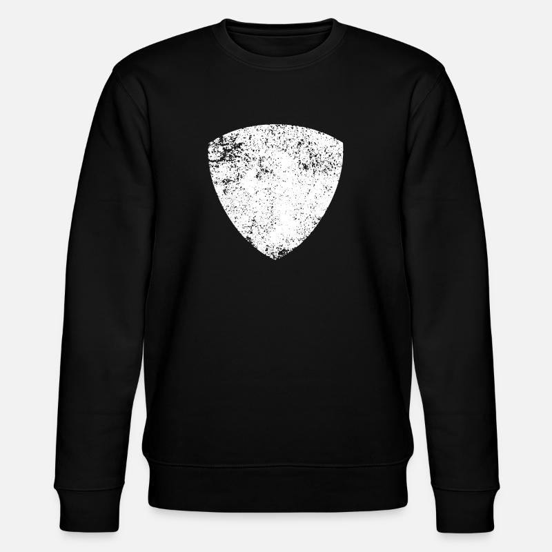 SHAPES SHAPE GRUNGE - Stanley/Stella CHANGER Unisex Organic Sweatshirt - black