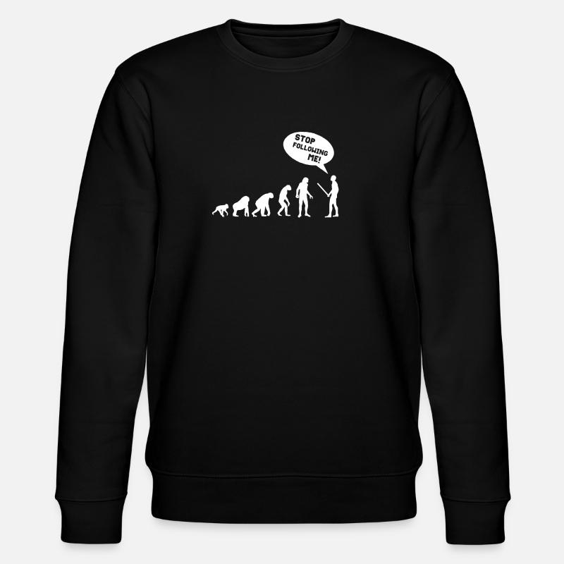 EVOLUTION - Ekologisk sweatshirt CHANGER unisex från Stanley/Stella - svart