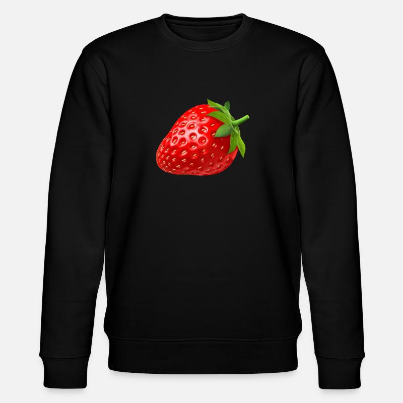 Fraise - Sweat bio CHANGER Stanley/Stella Unisexe - noir