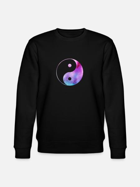 Yin Yang - Stanley/Stella CHANGER Unisex Organic Sweatshirt - black