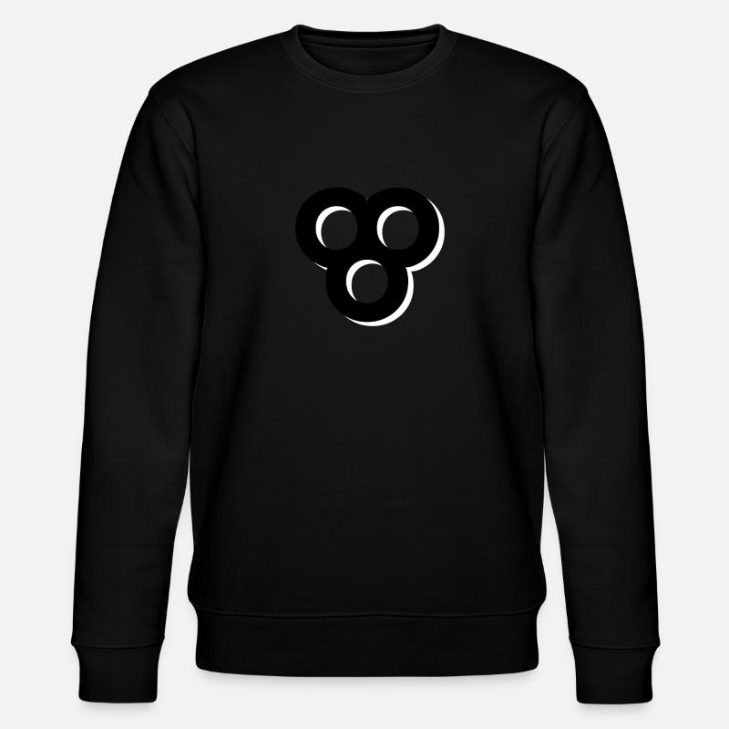networkstate ꕢ - Stanley/Stella Unisex Bio-Sweatshirt CHANGER  - Schwarz