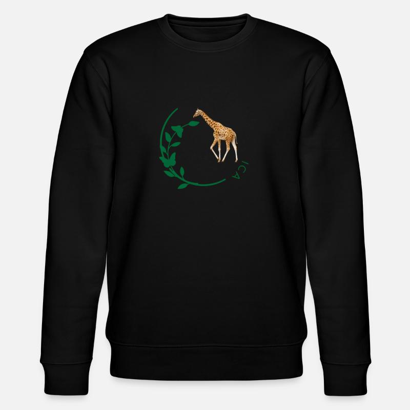 Girafe - Sweat bio CHANGER Stanley/Stella Unisexe - noir