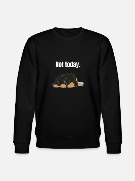 Rottweiler gift - Stanley/Stella CHANGER Unisex Organic Sweatshirt - black