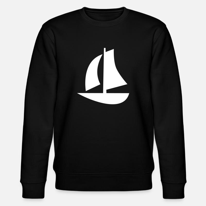 sailing - Stanley/Stella CHANGER Unisex Organic Sweatshirt - black