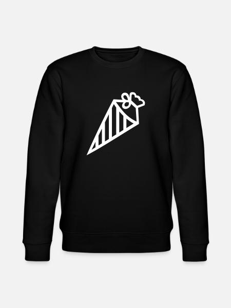 Sugar bag - Stanley/Stella CHANGER Unisex Organic Sweatshirt - black