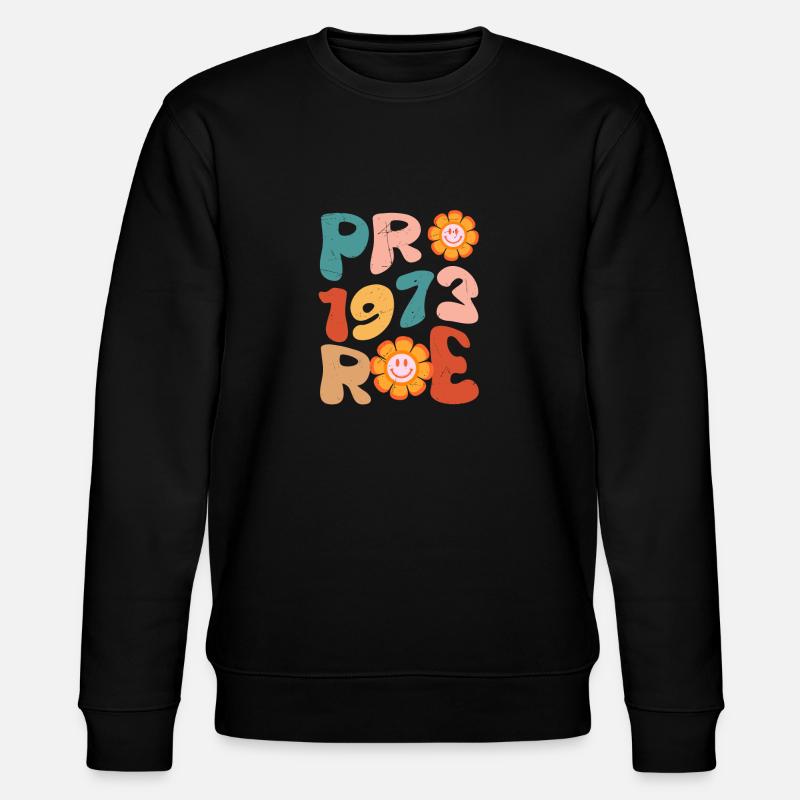 Pro 1973 Roe - Stanley/Stella CHANGER Unisex Organic Sweatshirt - black