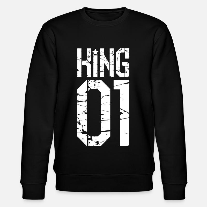 117 King 01 - Stanley/Stella Unisex Bio-Sweatshirt CHANGER  - Schwarz