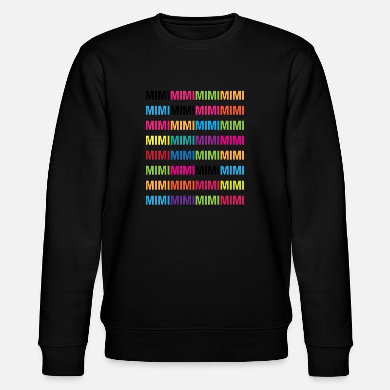 Mimimi - Stanley/Stella Unisex Bio-Sweatshirt CHANGER  - Schwarz