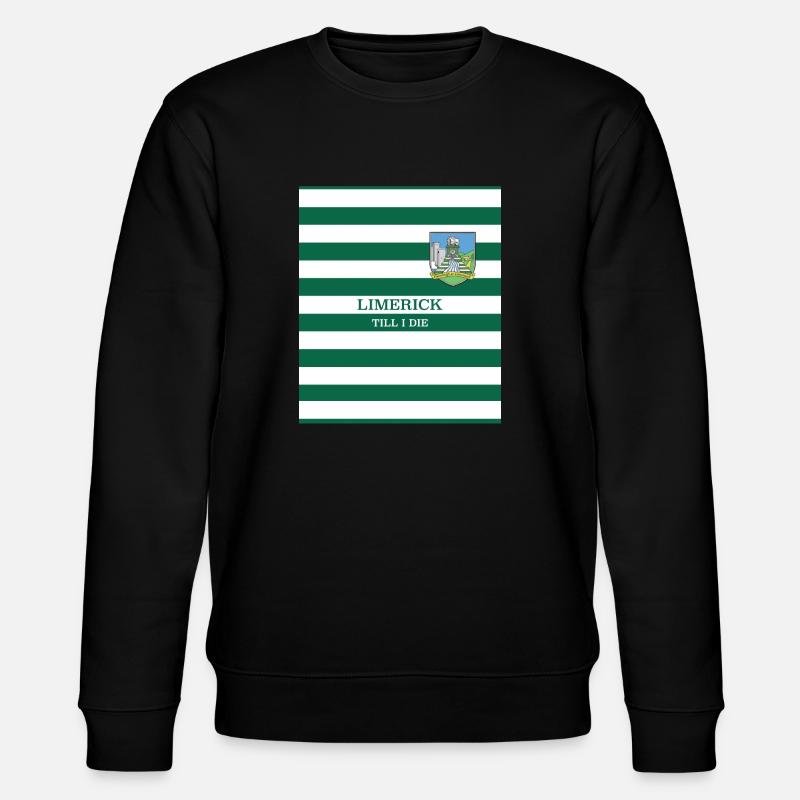 limerick GAA - Stanley/Stella Unisex Bio-Sweatshirt CHANGER  - Schwarz