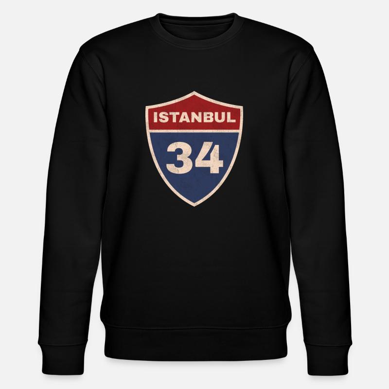 Istanbul - Stanley/Stella Unisex Bio-Sweatshirt CHANGER  - Schwarz