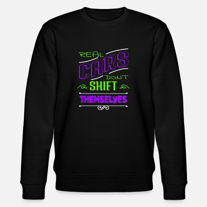 baseballclothing baseballitems present idea - Stanley/Stella Unisex Bio-Sweatshirt CHANGER  - Schwarz