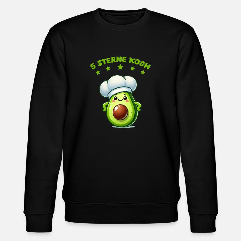 Cuisinier à l’avocat - Sweat bio CHANGER Stanley/Stella Unisexe - noir