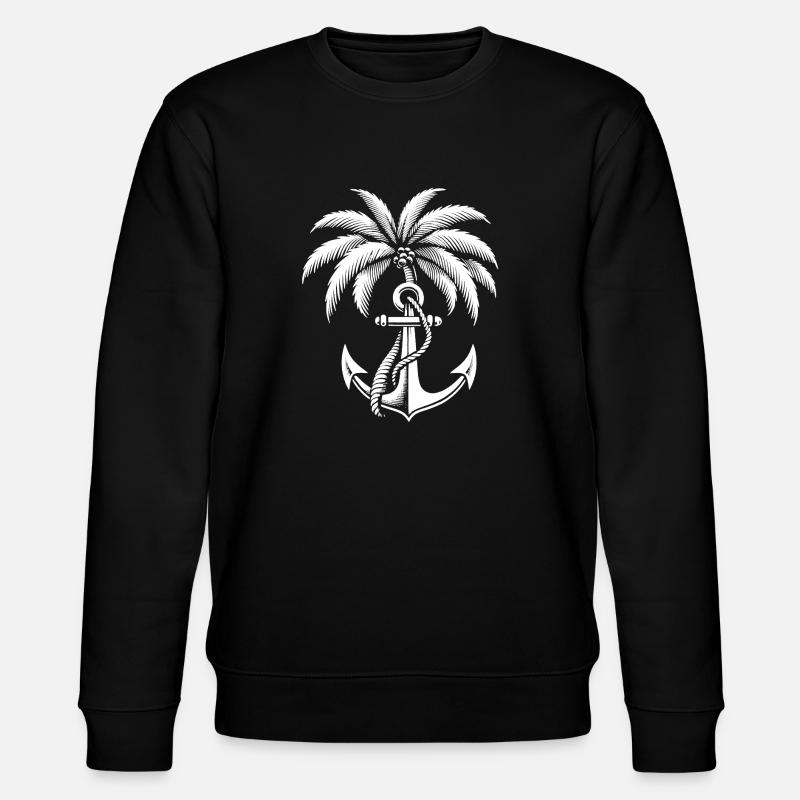 Anker Palme - Stanley/Stella Unisex Bio-Sweatshirt CHANGER - Schwarz