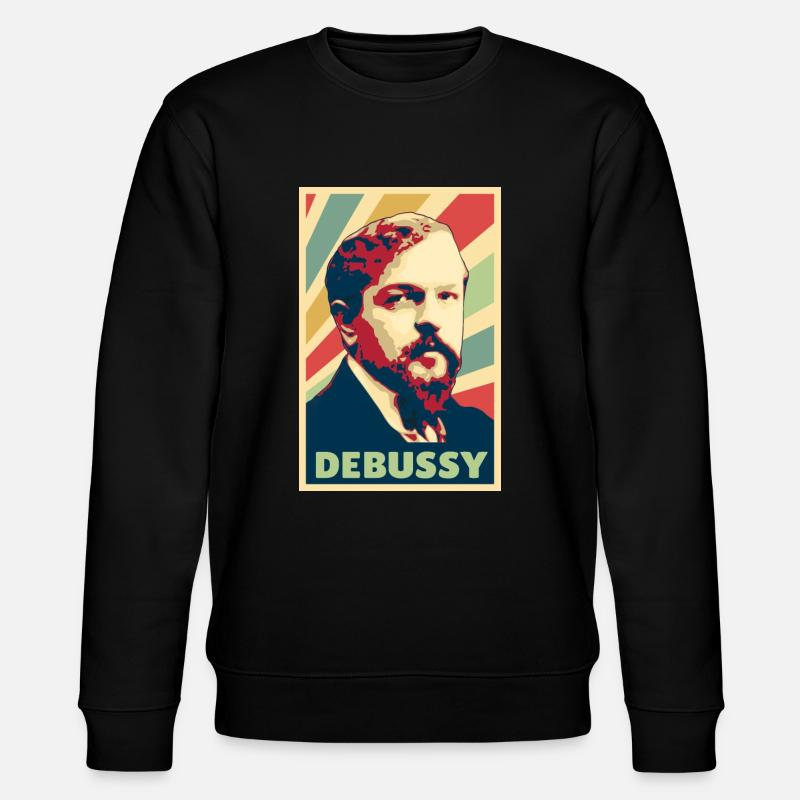 Claude Debussy - Sweat bio CHANGER Stanley/Stella Unisexe - noir