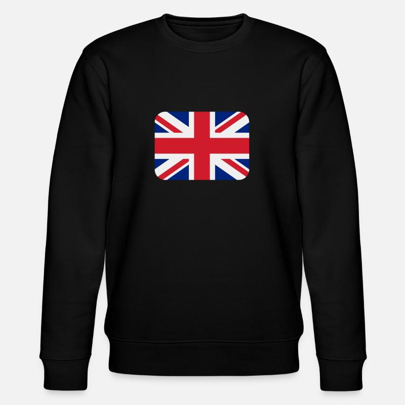 Union Jack - Sweat bio CHANGER Stanley/Stella Unisexe - noir