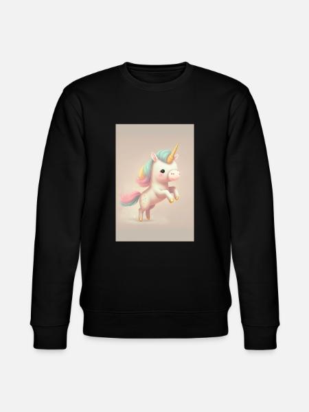 Bébé licorne - Sweat bio CHANGER Stanley/Stella Unisexe - noir