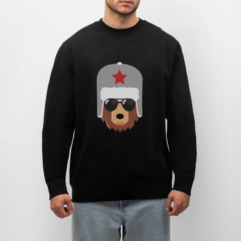 Ours russe, Russie, Poutine, Sweat bio CHANGER Stanley/Stella Unisexe