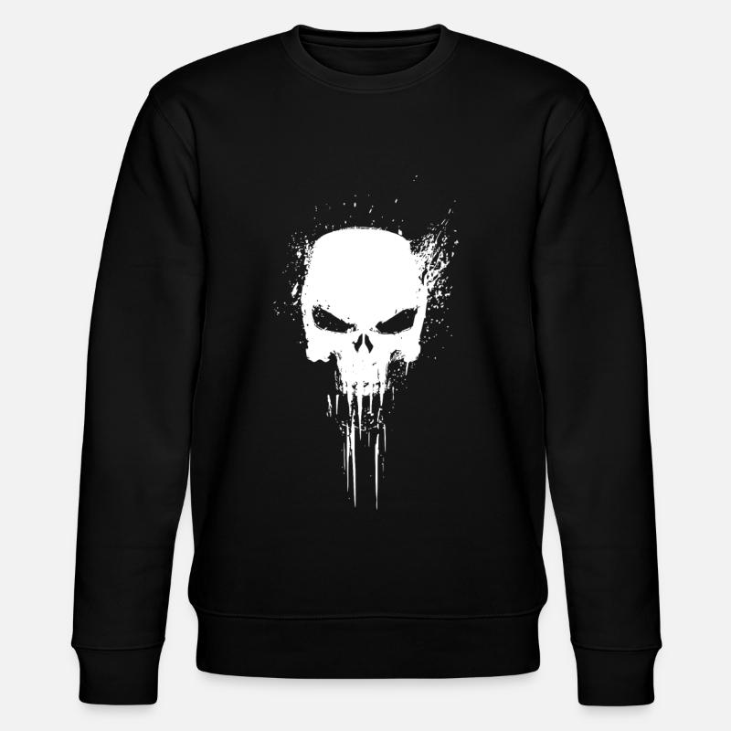totenkopf - Stanley/Stella Unisex Bio-Sweatshirt CHANGER  - Schwarz