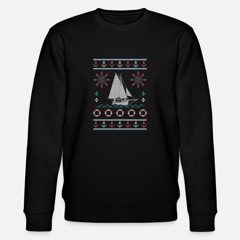 Navigation de Noël moche - Sweat bio CHANGER Stanley/Stella Unisexe - noir