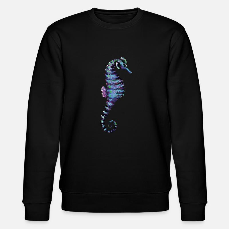 Hippocampe - Sweat bio CHANGER Stanley/Stella Unisexe - noir