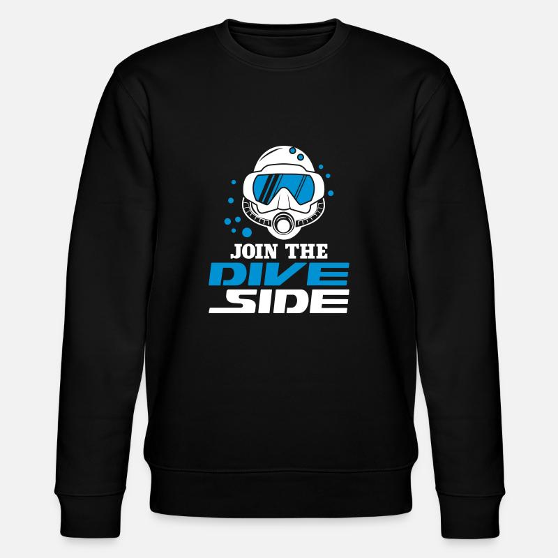 Côté plongée - Sweat bio CHANGER Stanley/Stella Unisexe - noir