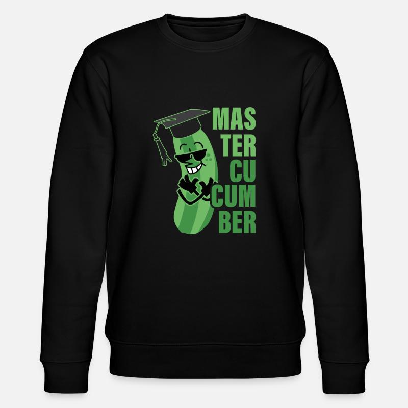 Concombre frais Master Concombre - Sweat bio CHANGER Stanley/Stella Unisexe - noir