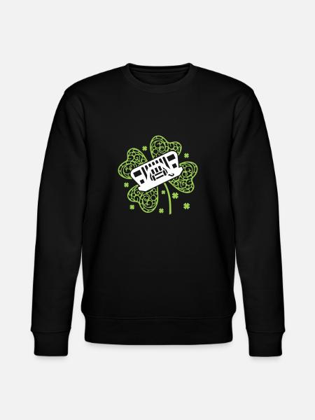 Shamrock Jeep - Stanley/Stella CHANGER Unisex Organic Sweatshirt - black