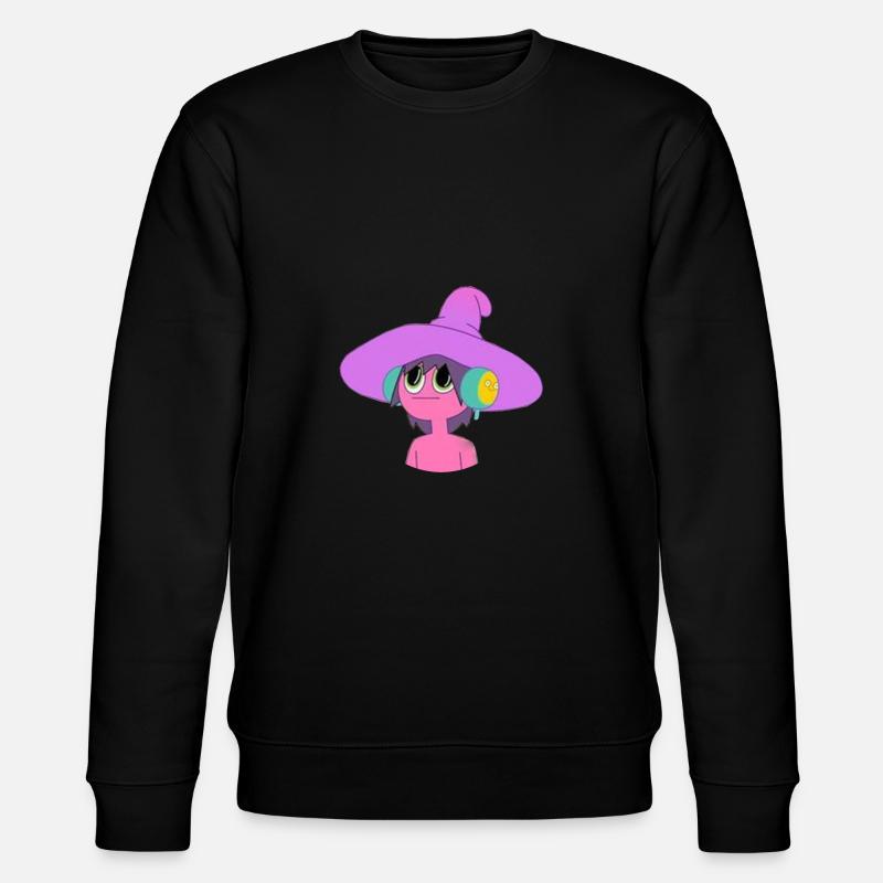 Mitternachtsevangelium - Clancy Head - Stanley/Stella Unisex Bio-Sweatshirt CHANGER  - Schwarz