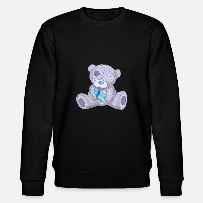 Ours en peluche violet - Sweat bio CHANGER Stanley/Stella Unisexe - noir
