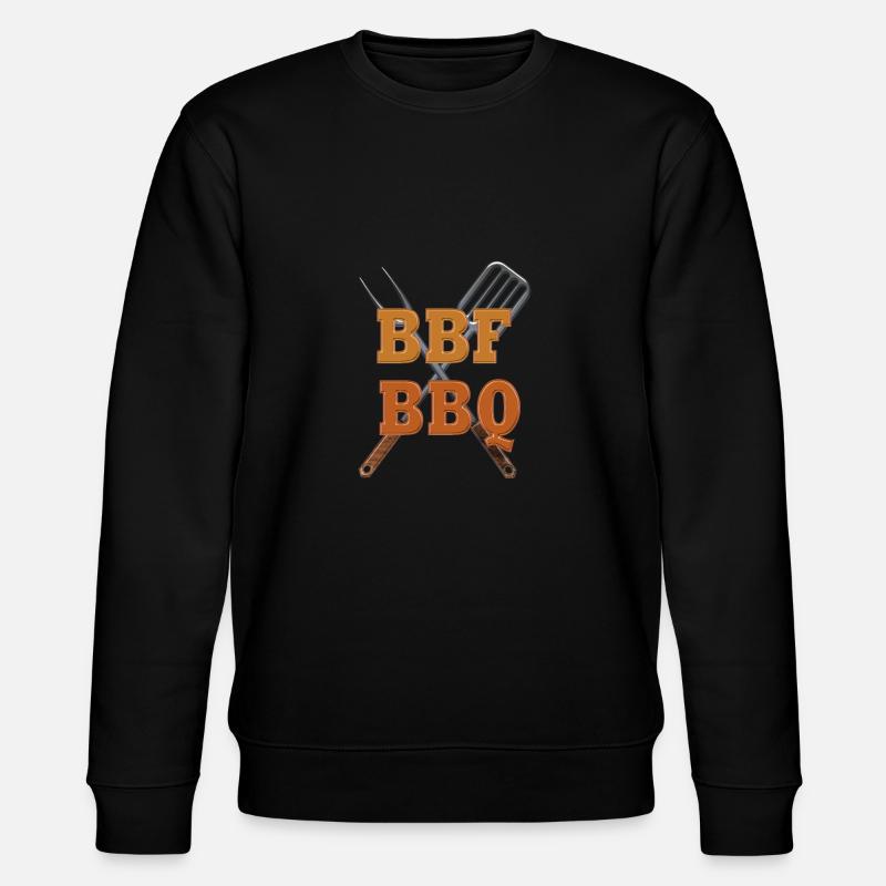 bbq - Stanley/Stella Unisex Bio-Sweatshirt CHANGER  - Schwarz