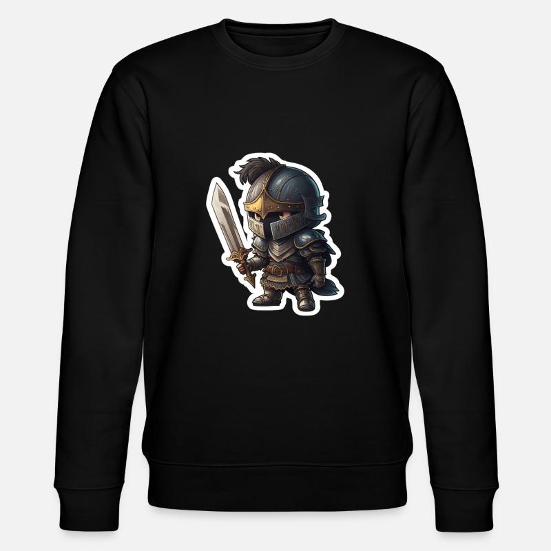 Chevalier Chibi Noir - Sweat bio CHANGER Stanley/Stella Unisexe - noir