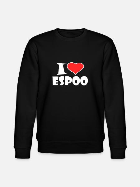 Espoo - Stanley/Stella CHANGER Unisex Organic Sweatshirt - black