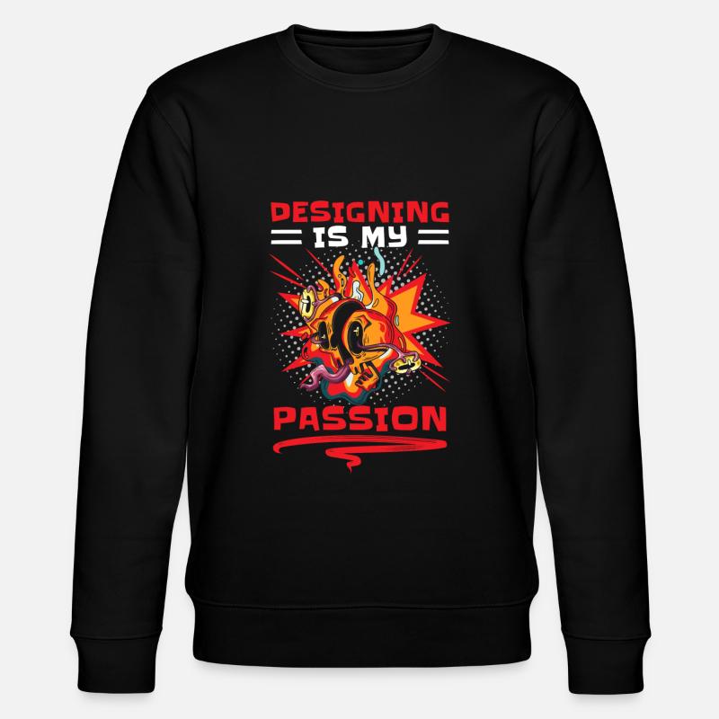 Retro Art Bandes dessinées Boom - Sweat bio CHANGER Stanley/Stella Unisexe - noir