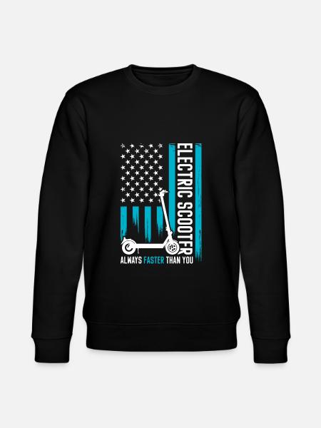 E-Scooter Electrics E-Scooter Charging Station - Stanley/Stella CHANGER Unisex Organic Sweatshirt - black