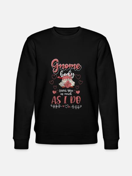 Dwarf Figurine - Stanley/Stella CHANGER Unisex Organic Sweatshirt - black