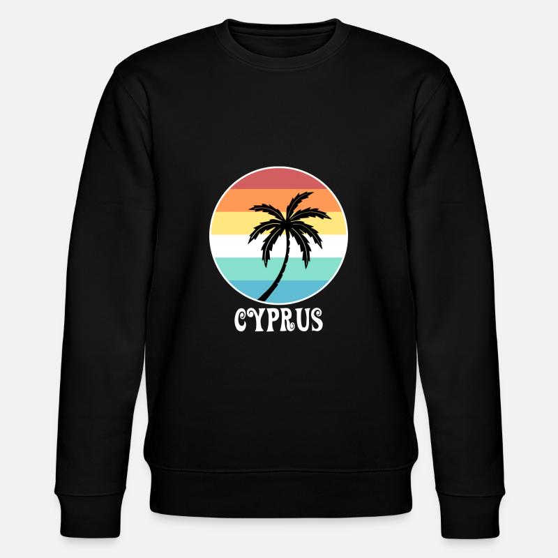 Zypern - Stanley/Stella Unisex Bio-Sweatshirt CHANGER  - Schwarz