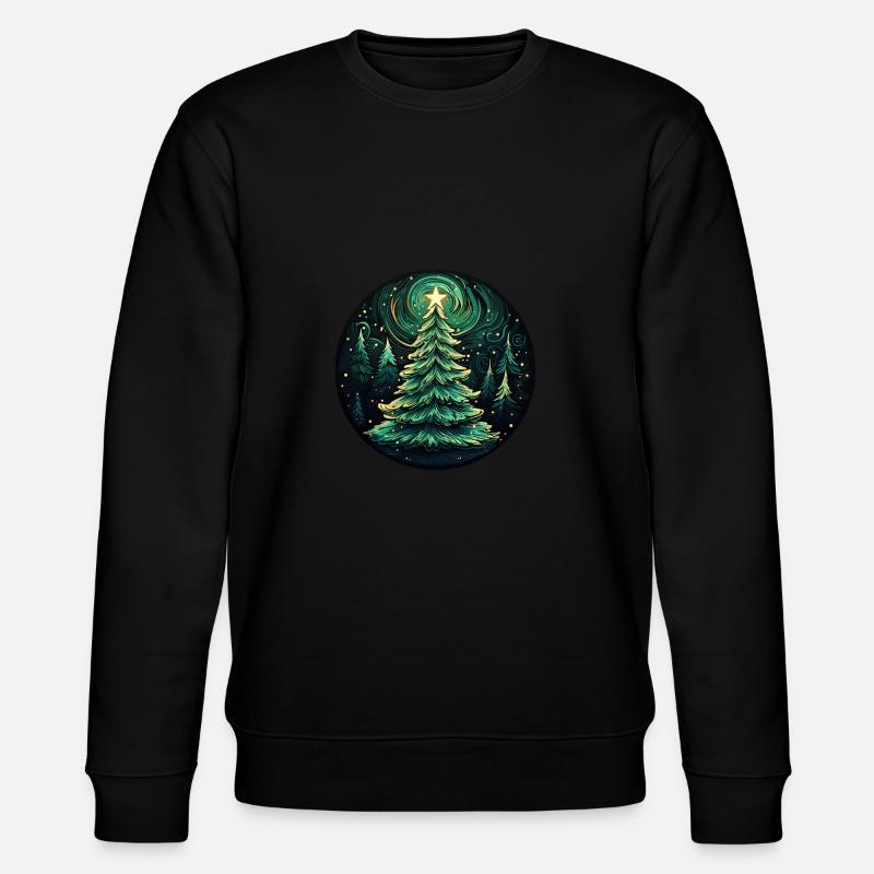 Sapin de Noël d’hiver - Sweat bio CHANGER Stanley/Stella Unisexe - noir