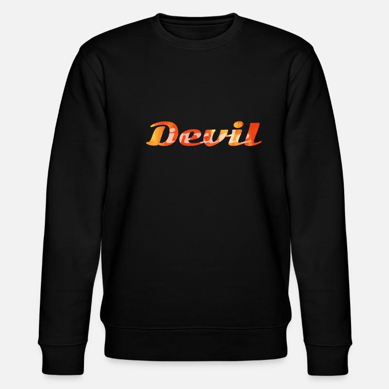 DEVIL INXIDE - Stanley/Stella CHANGER Unisex Organic Sweatshirt - black