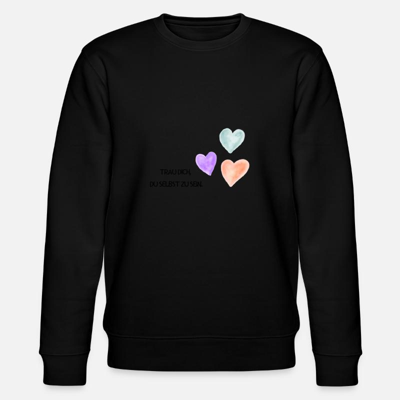 eunde - Stanley/Stella CHANGER Unisex Organic Sweatshirt - black