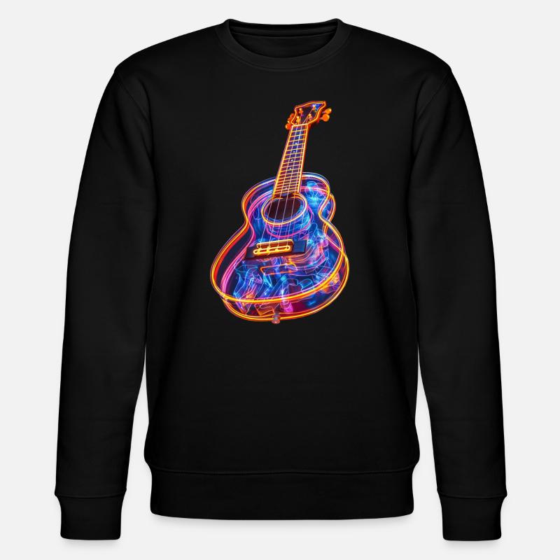 Ukulélé - Sweat bio CHANGER Stanley/Stella Unisexe - noir