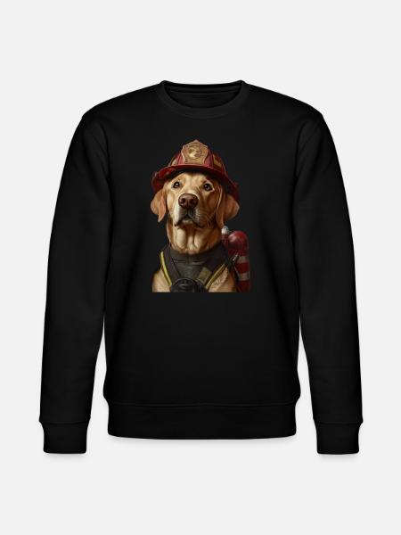 Labrador Retriever - Stanley/Stella Unisex Bio-Sweatshirt CHANGER - Schwarz
