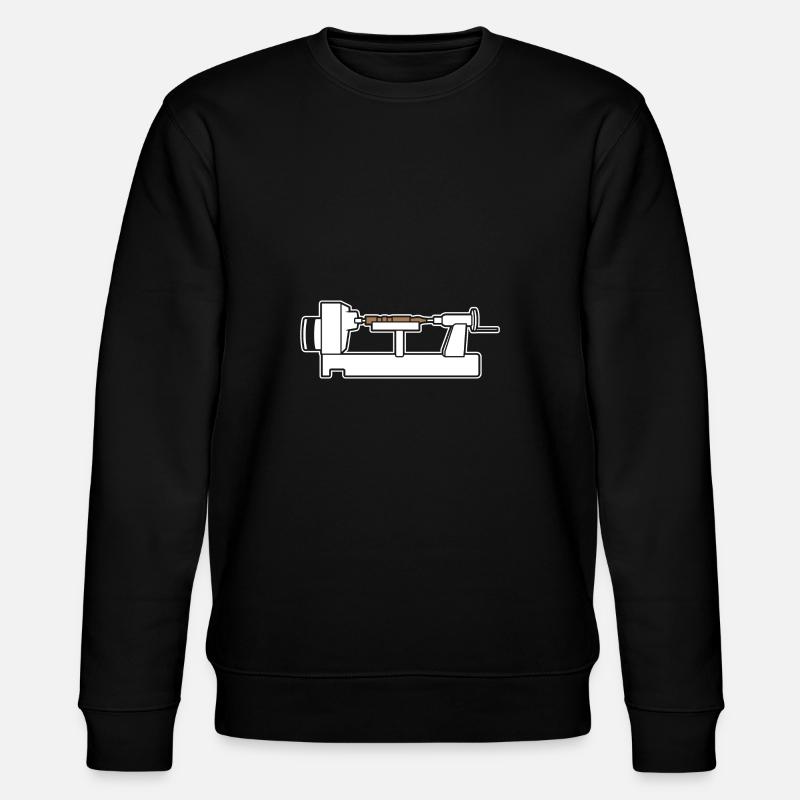 Turning - Stanley/Stella CHANGER Unisex Organic Sweatshirt - black