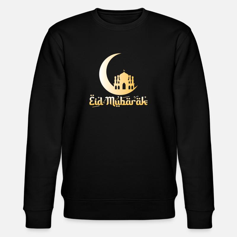 Eid Mubarak - Stanley/Stella CHANGER Unisex Organic Sweatshirt - black