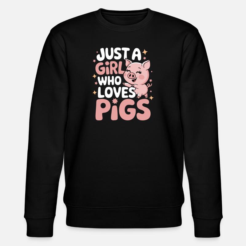 Animal cochon - Sweat bio CHANGER Stanley/Stella Unisexe - noir