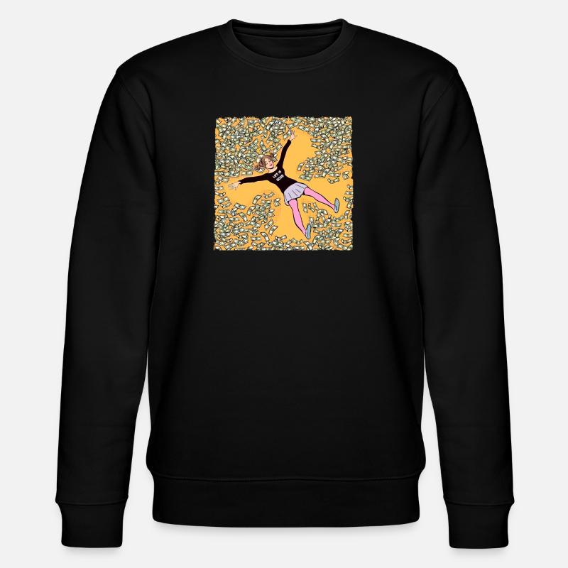 Millionär - Stanley/Stella Unisex Bio-Sweatshirt CHANGER  - Schwarz