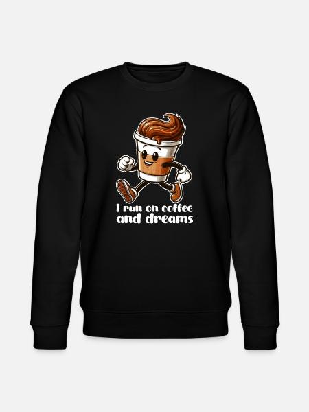 Coffee Dreams Gift - Stanley/Stella CHANGER Unisex Organic Sweatshirt - black