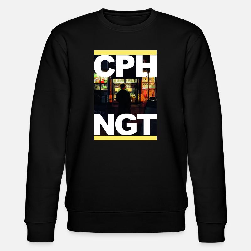 CPHNGT - Stanley/Stella Unisex Bio-Sweatshirt CHANGER  - Schwarz